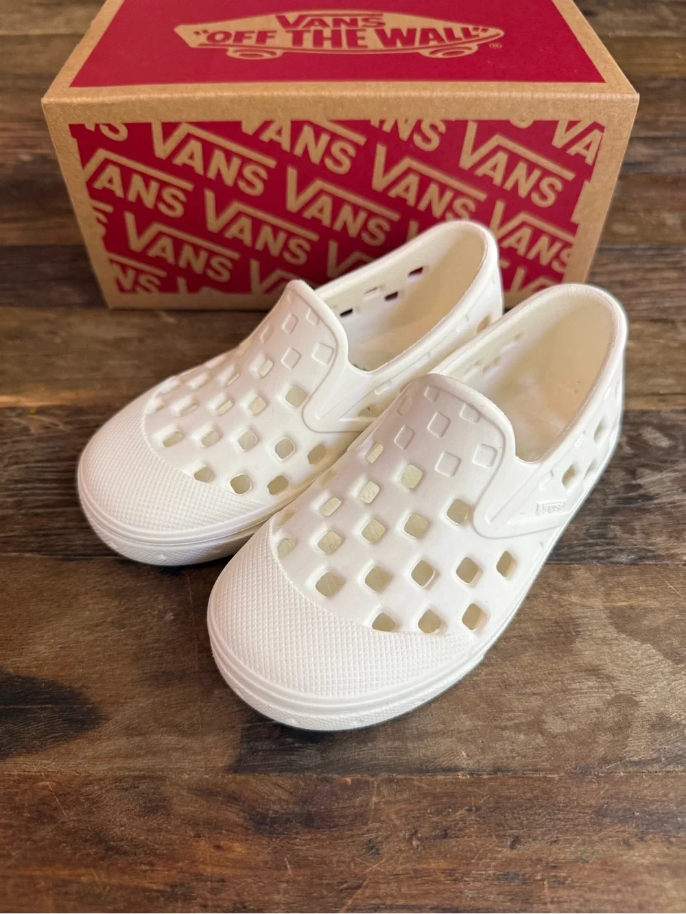 Vans Toddler Slip On TRK Shoes NIB